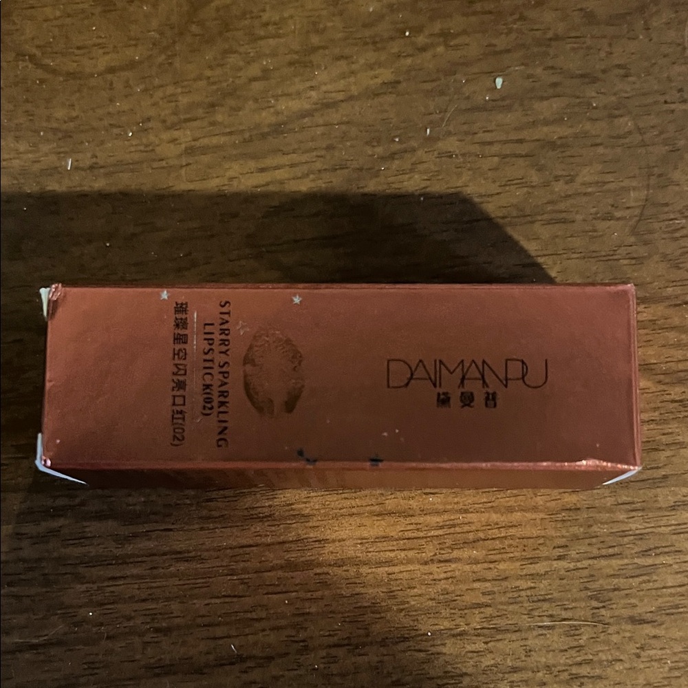 Starry Sparkling Lipstick - Rose Red